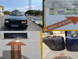 Pengecor BBM di OKU Ditangkap, Satu Unit Mobil dan 35 Liter Solar Subsidi Diamankan