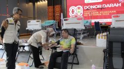Peringati Harlah Kejaksaan RI ke 80, Kejari OKU Timur Gelar Donor Darah