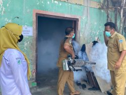 Giat Fogging PKM Bangsa Negara, Antisipasi DBD di Wilayah BMR