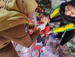 Puskesmas Rasuan Tuntaskan Pembagian Vitamin A ke 28 TK/Paud dan Balita