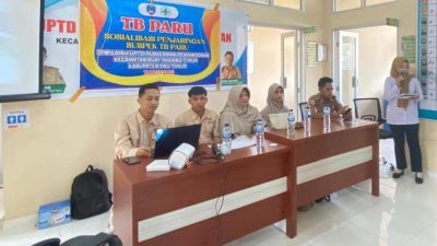 Cegah TBC, Puskesmas Pengandonan Latih Kader Desa