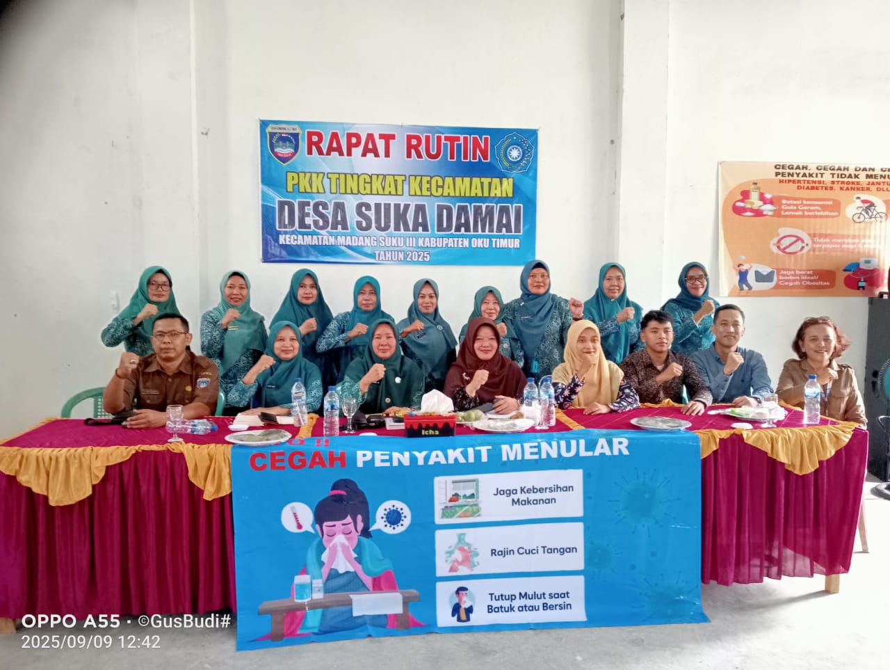 Puskesmas Batumarta Vlll Bersama PKK Madang Suku III Cegah TBC Paru Dengan Metode TCM