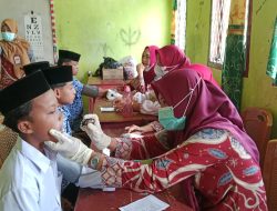 508 Pelajar Mts Darul Huda Mendapat CKG Dari Puskesmas Bangsa Negara