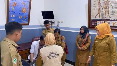 Puskesmas Burnai Mulya Lakukan Monev dan Binwas ke Praktek Mandiri Tenaga Kesehatan