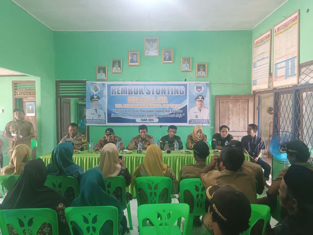 Puskesmas Burnai Mulya Tegaskan Nol Stunting di Kecamatan Semendawai Timur