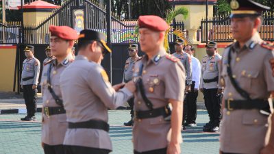 Kapolres OKU Timur Pimpin Sertijab, Sejumlah Jabatan Resmi Berganti