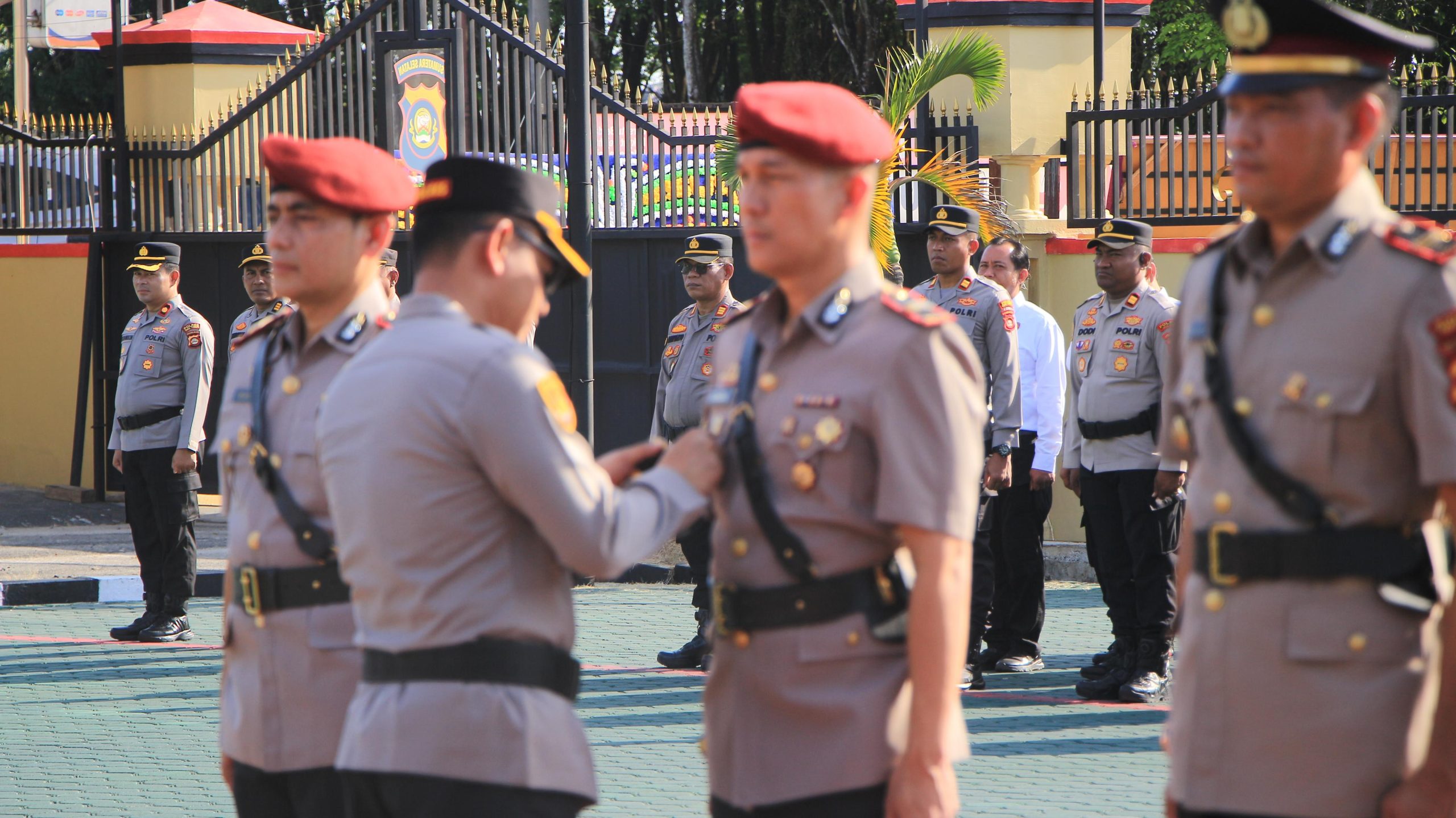 Kapolres OKU Timur Pimpin Sertijab, Sejumlah Jabatan Resmi Berganti