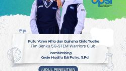 Dua Siswi SMPN 2 Semendawai Timur Tembus Ajang OPSI Nasional 2025