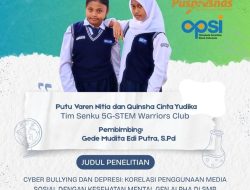 Dua Siswi SMPN 2 Semendawai Timur Tembus Ajang OPSI Nasional 2025
