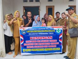 Puskesmas Burnai Mulya Tuntaskan Monev dan Binwas 82 Praktek Mandiri
