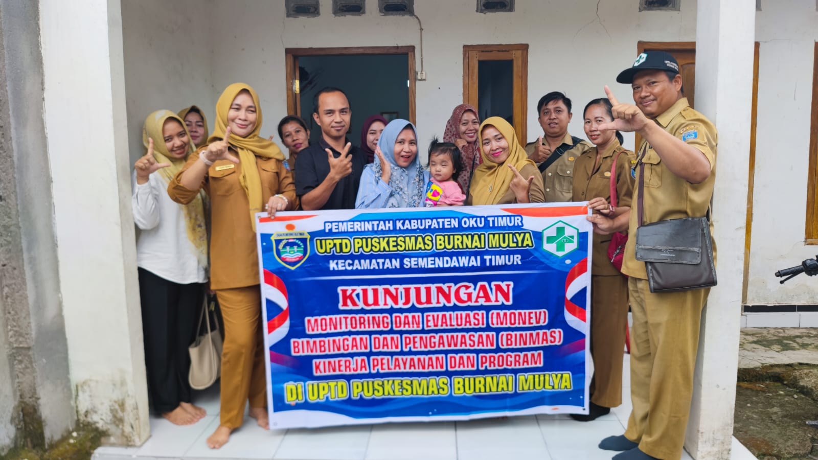 Puskesmas Burnai Mulya Tuntaskan Monev dan Binwas 82 Praktek Mandiri