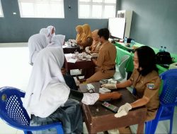 Puskesmas Burnai Mulya Gelar CKG di SMKN 01 Semendawai Timur
