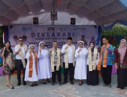 TK dan SD Fransiskus Baturaja Deklarasikan Sekolah Ramah Anak, Disdik OKU Harapkan Semua Sekolah Ikut Terapkan