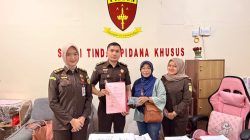 Itikad Baik, Tersangka Korupsi KUR BSI Titipkan Uang Puluhan Juta Ke Kejari OKI